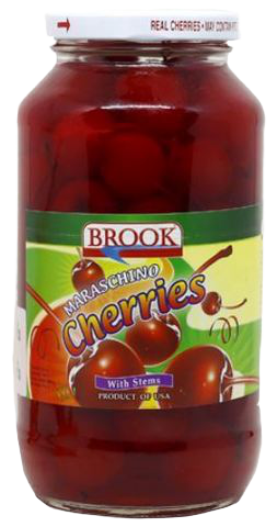 Brook Maraschino Cherries With Stem