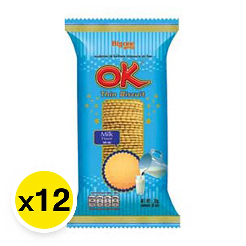 OK Cracker Milk 25g x12