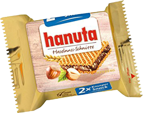 Hanuta Wafer With Hazelnut Cream