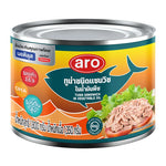Canned ARO XNAUTILUS tuna sandwich in oil, 1.8kg, with a label showing tuna chunks in oil, for dry grocery use.