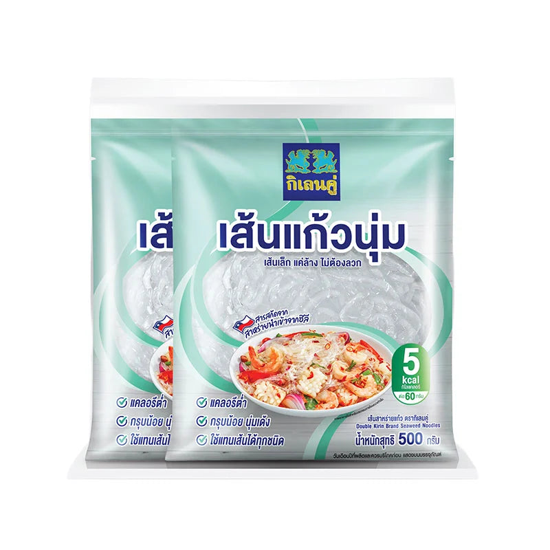 DOUBLE KIRIN Kelp Noodle 500g x2