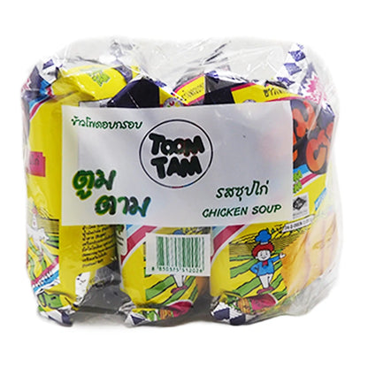 Toomtam Corn Extrude Snack Chicken Soup 91g x3
