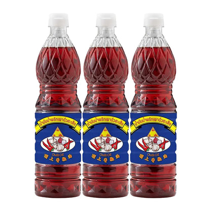 Chua HAH Seng Chili Paste Oil 720ml x3