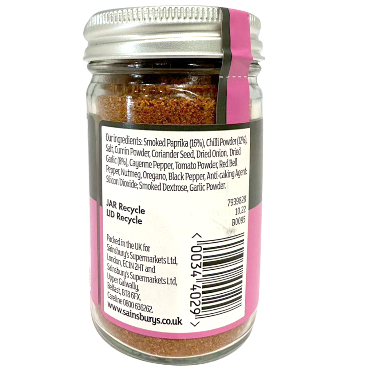 Sainsbury's Itc Fajita Seasoning
