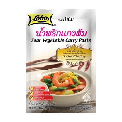 Lobo Selling The Whole Box Sour Curry Paste 50g