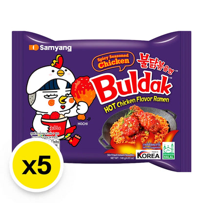 Samyang Spicy Seasoned Chicken Ramen 140g x5