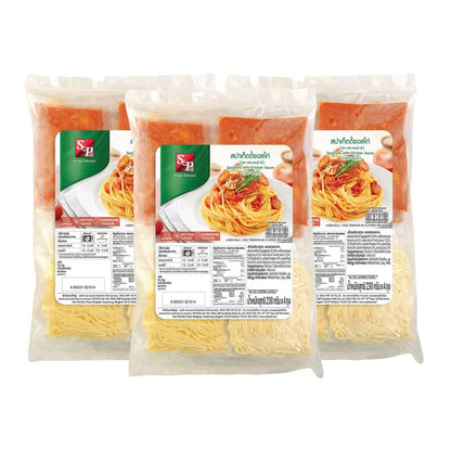 S&P Spaghetti With Chicken Sauce X 3