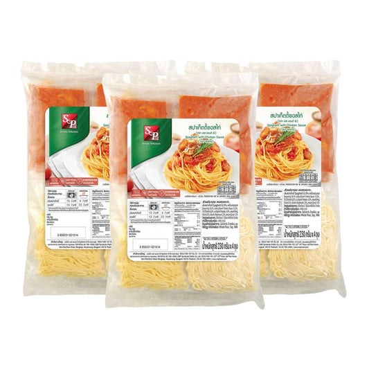S&P Spaghetti With Chicken Sauce X 3