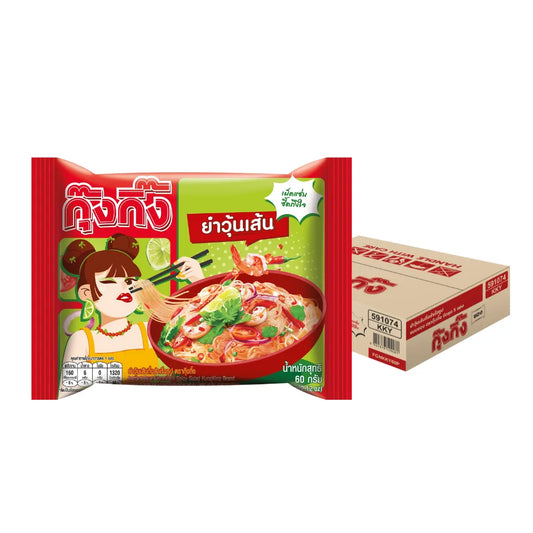 KUNGKING Instant Spicy Glass Noodle Salad 60g x40