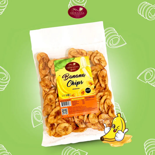 Sriwanna Gold Banana Chips 130g