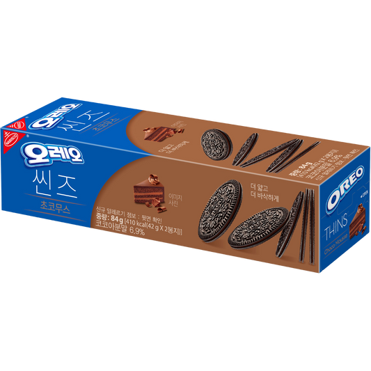 Nabisco Oreo Thins Choco Mousse Chocolate