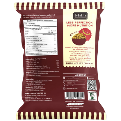 De La Lita Green Pea Stick Korean Spicy
