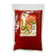 NAMJAI Red Curry Paste 500g jar showing vibrant red paste inside a clear container, ready for Thai cooking.