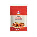 Unclebarns Seasoning Powder Sprinkle Shake Marinade with paprika in a clear container, ready for cooking or grilling.