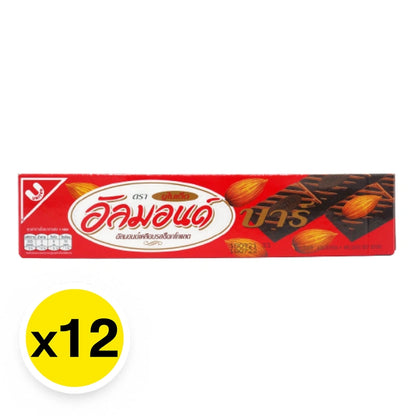 United Almond Bar 19g x12