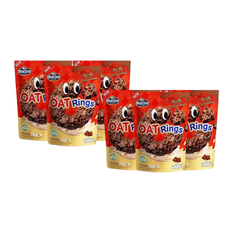 Nezline Oat Rings In 3 Flavors Snacks 60g