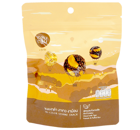 Tai Tai Tri Color Sesame Snack Mixed With Tiger