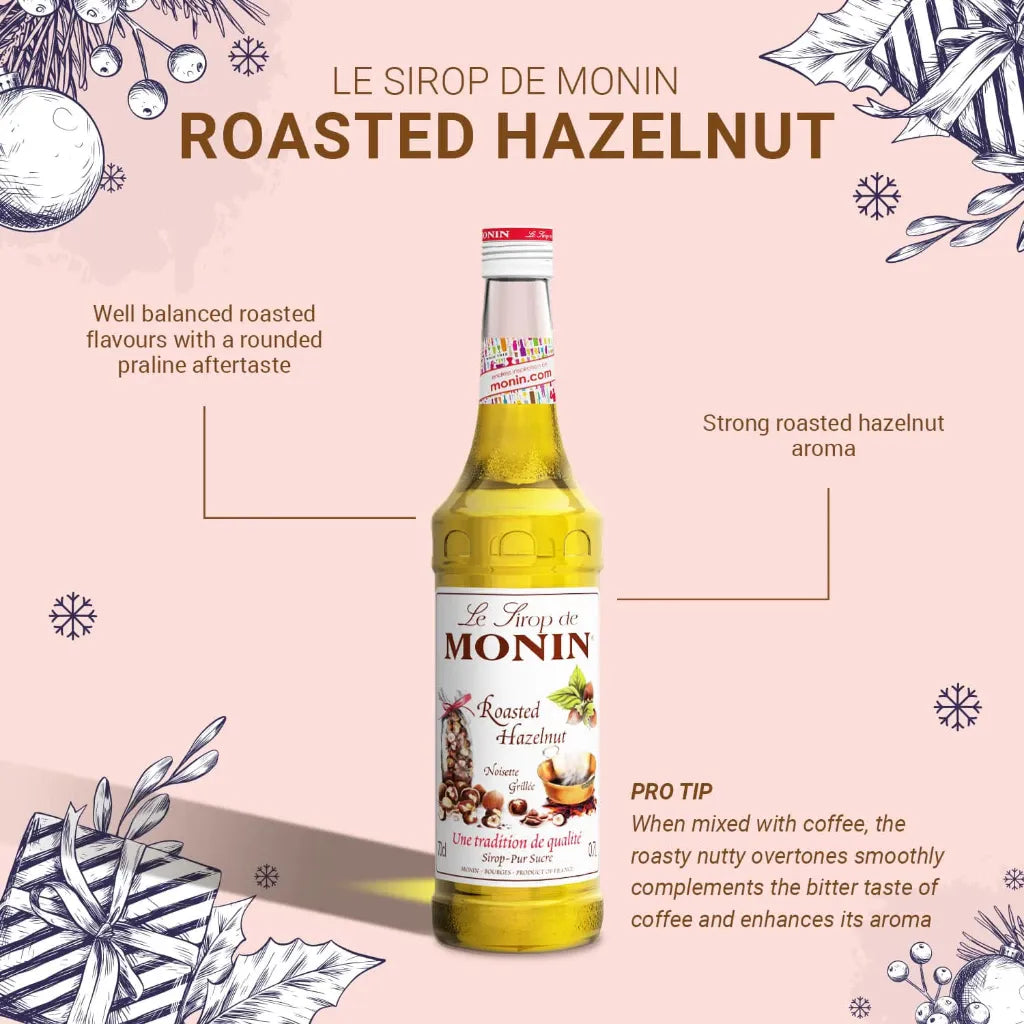 Monin Hazelnut Syrup 700ml