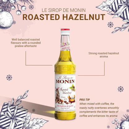 Monin Hazelnut Syrup 700ml
