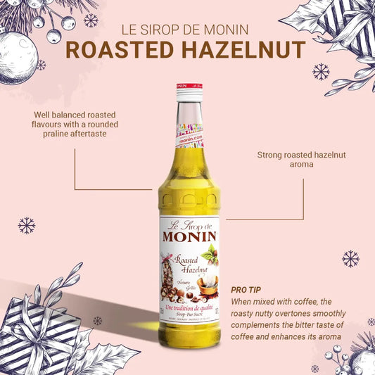 Monin Hazelnut Syrup 700ml