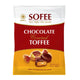 HAIHACO Sofee chocolate candy 150g pack featuring glossy, wrapped chocolates with colorful foil accents on a white background.