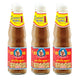 DEK SOM BOON Soybean Paste Recipe 1, 350g jars, set of six, traditional Thai fermented soybean paste in glass jars