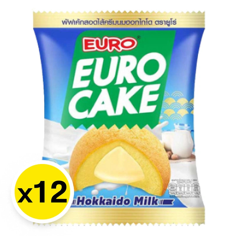 Euro Cake Hokkaido Milk 17g x12