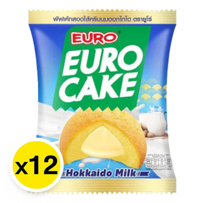 Euro Cake Hokkaido Milk 17g x12
