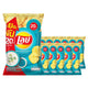Lay's Classic Potato Chips Sour Cream & Onion flavor in 48g bags, showing a stack of crispy potato chips with sour cream and onion seasoning