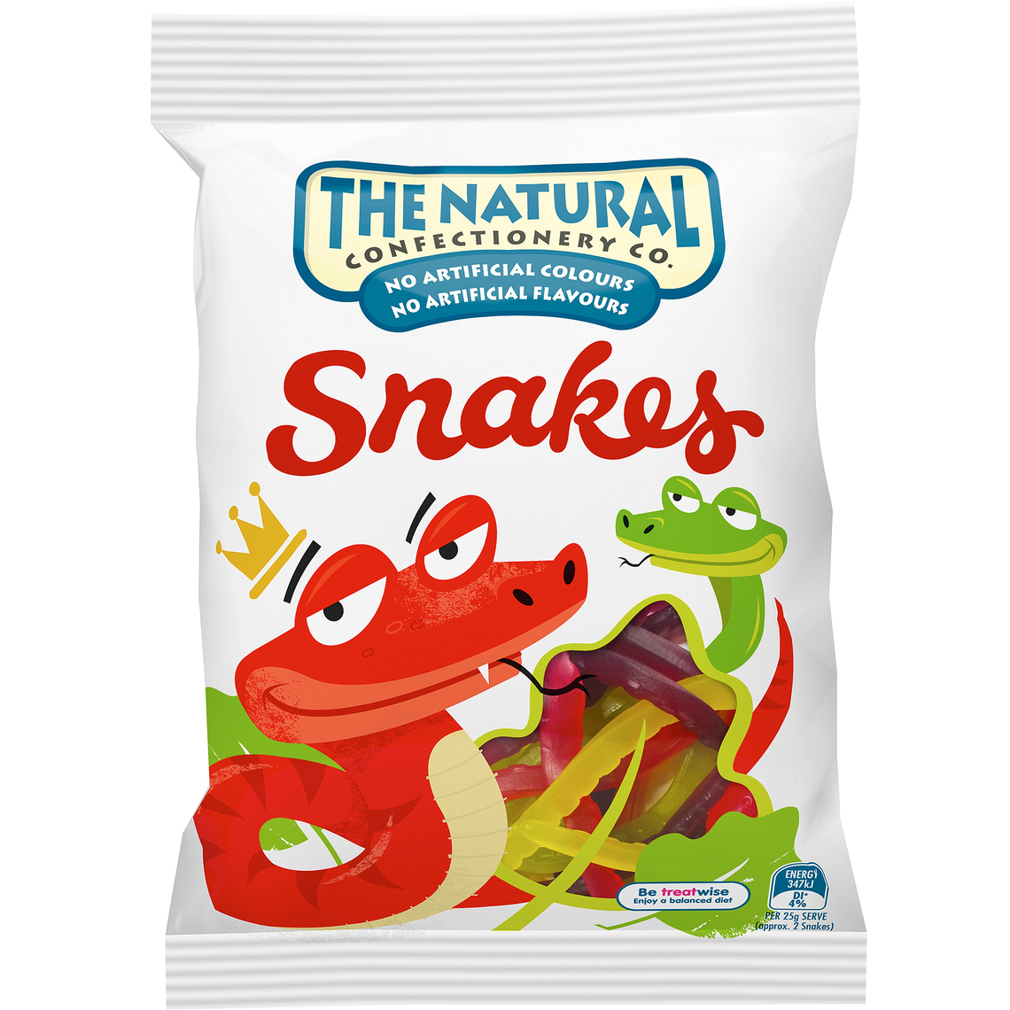 The Natural Confectionery Co. Snakes Jelly