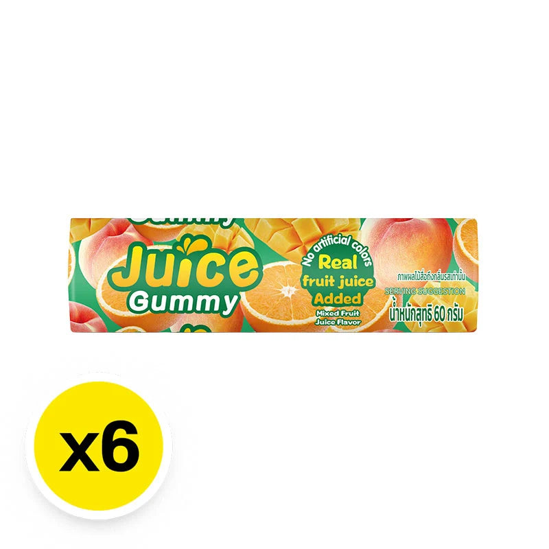 Frutips Jelly Fruity Mix Fruit 60g x6