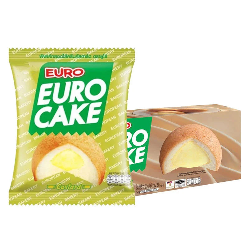EURO Custard Cake 17 g 12 Pcs
