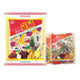 PIPO Carageenan Jelly Mixed Fruits 25-piece pack with colorful fruit-shaped jellies in clear packaging