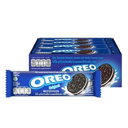 Oreo Sandwich Cookies With Vanilla Flavored Cream 26.25g x12