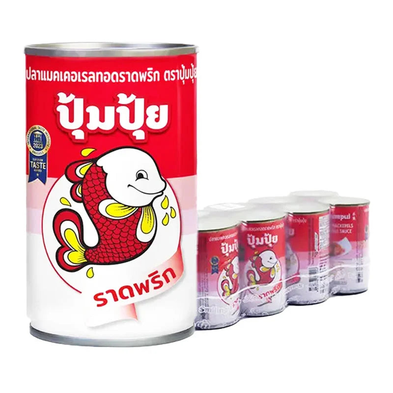 PUMPUI Fried Mackerel In Chili Sauce 155g x10