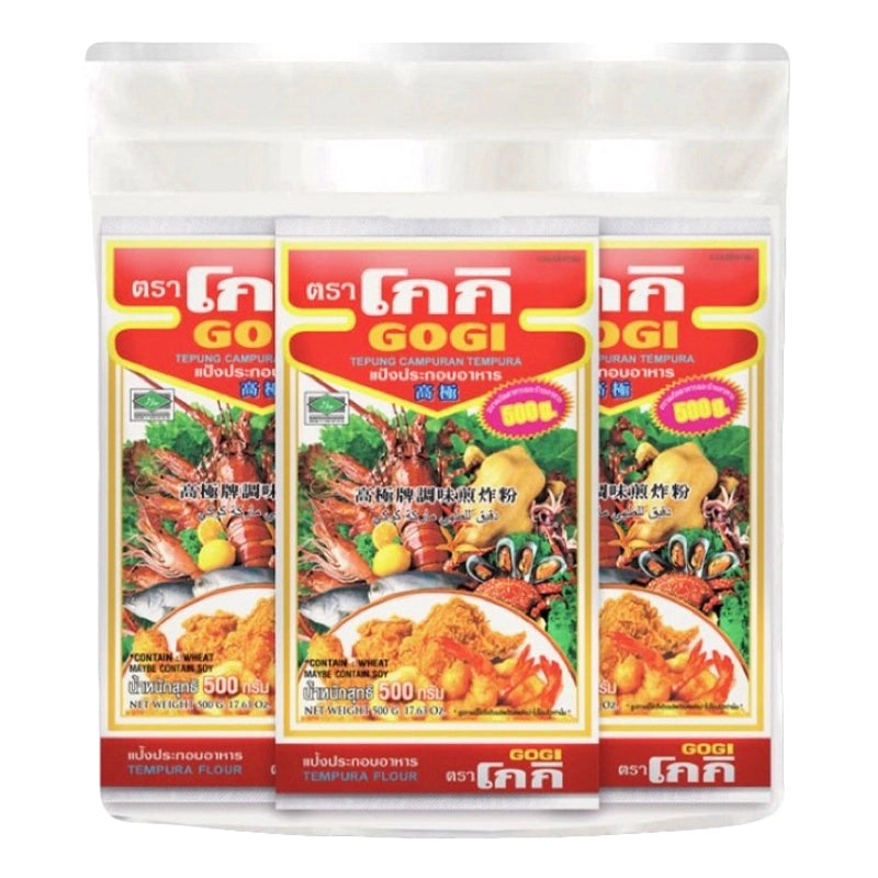 GOGI Tempura Flour 500g x3
