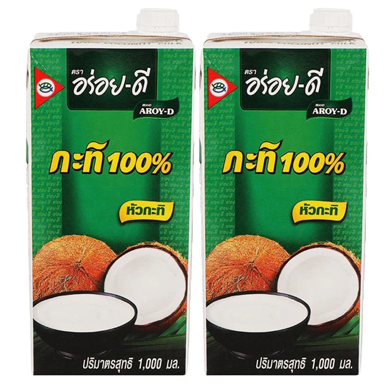 Aroy-d Coconut Milk Prisma 1L x2
