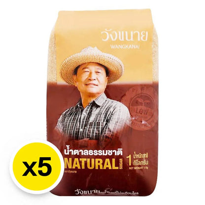 Wangkanai Natural Sugar 1kg x5