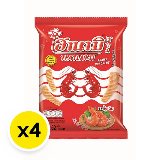Hanami Prawn Cracker 52g x4