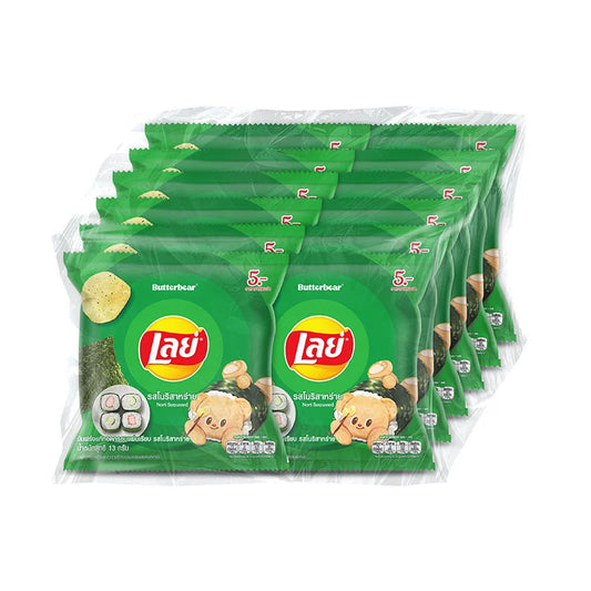 LAY'S Classic Potato Chips Nori Seaweed 13g x12