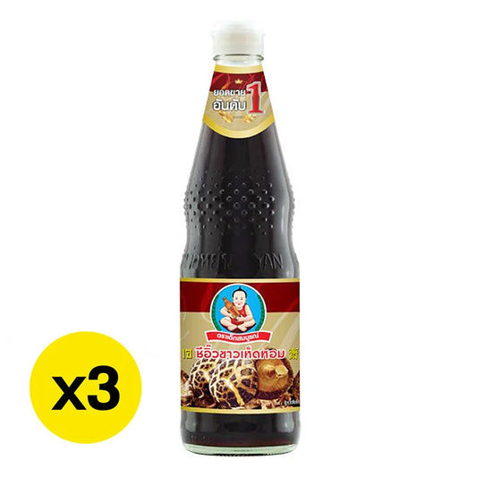DEK SOM Boon Mushroom Soy Sauce 700ml x3
