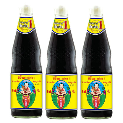 DEK SOM Boon Soy Sauce Formula 1 700ml x3