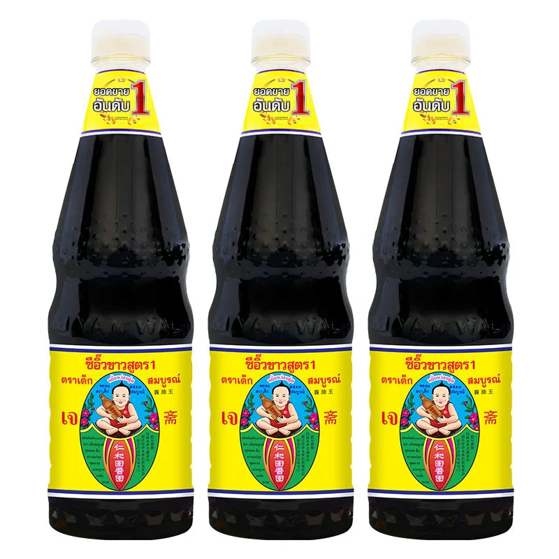 DEK SOM Boon Soy Sauce Formula 1L x3
