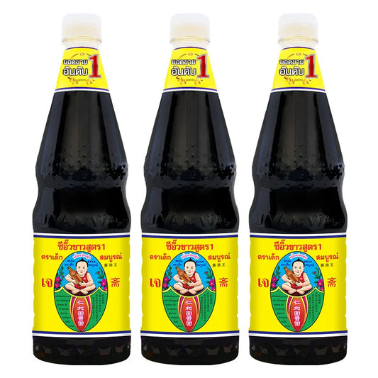 DEK SOM Boon Soy Sauce Formula 1L x3