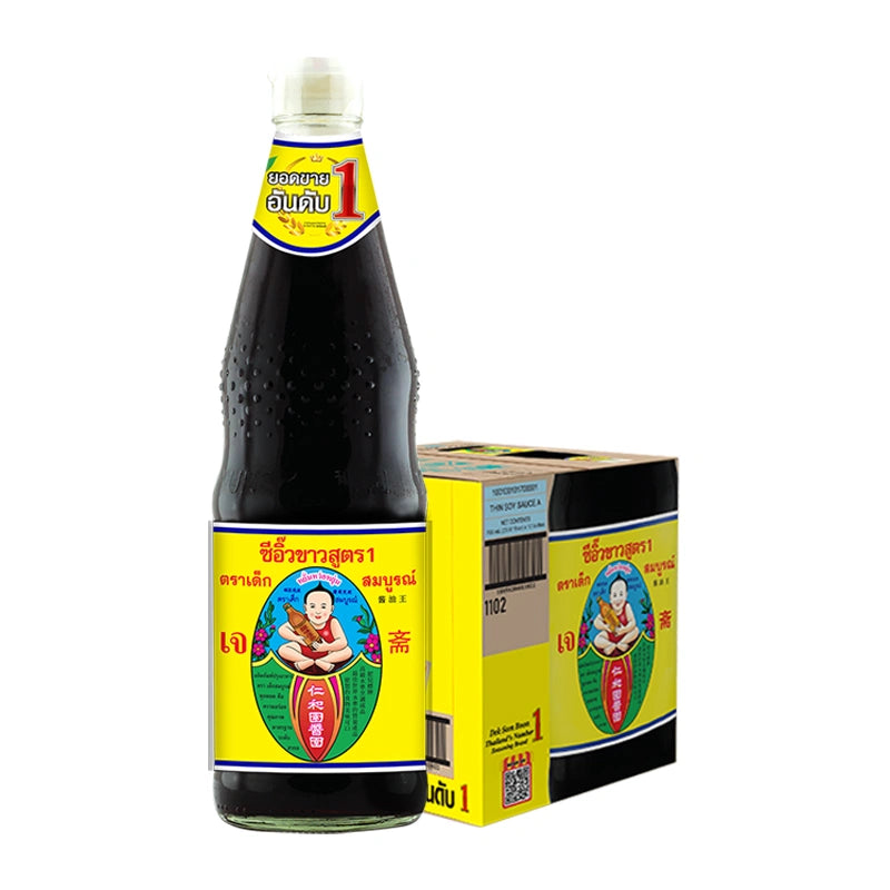 DEK SOM Boon Soy Sauce Formula 1 700ml x12