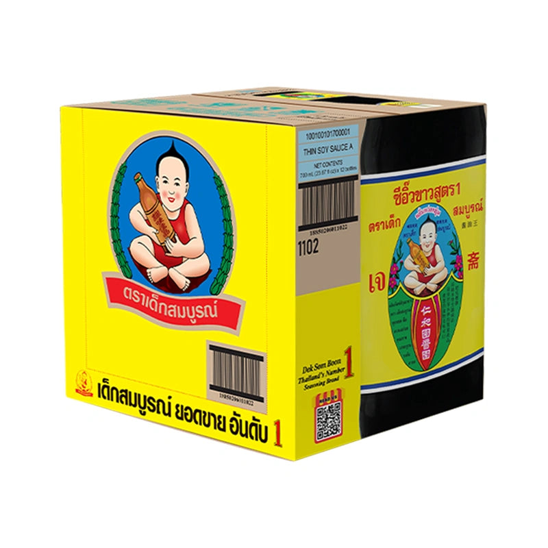 DEK SOM Boon Soy Sauce Formula 1 700ml x12