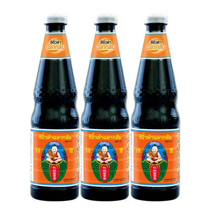 DEK SOM Boon Black Soy Sauce Formula 5 940ml x3