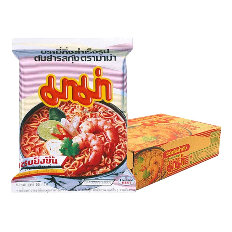 MAMA Instant Noodles Shrimp Tom Yum 55g x40