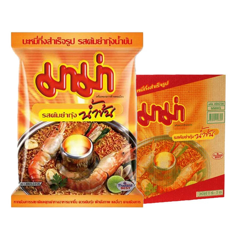MAMA Instant Noodles Shrimp Creamy Tom Yum 55g x30