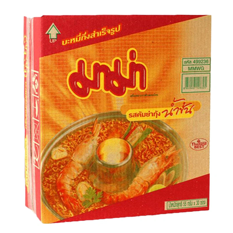 Mama Instant Noodles Shrimp Creamy Tom Yum 55g x30